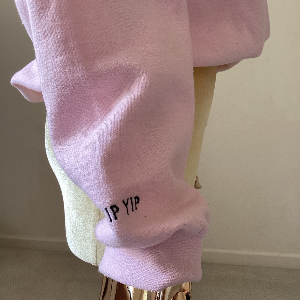 Gildan Pink Appa Sweatshirt with Cartoon Graphic SZ S - Picture 5 of 7